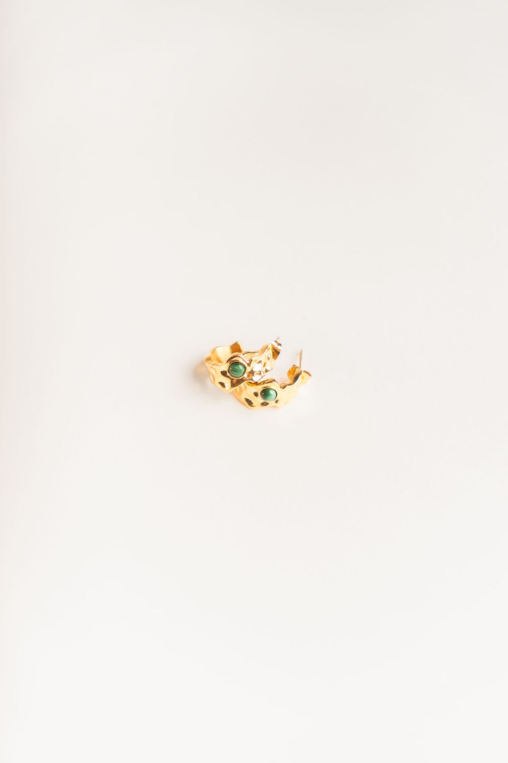 Wavy Earrings - 18kt Gold Plated