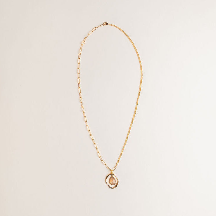 Two Type Chain - 18kt Gold Necklace